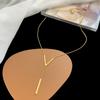 Fashion Temperament V-shaped Necklace For Women Ladies