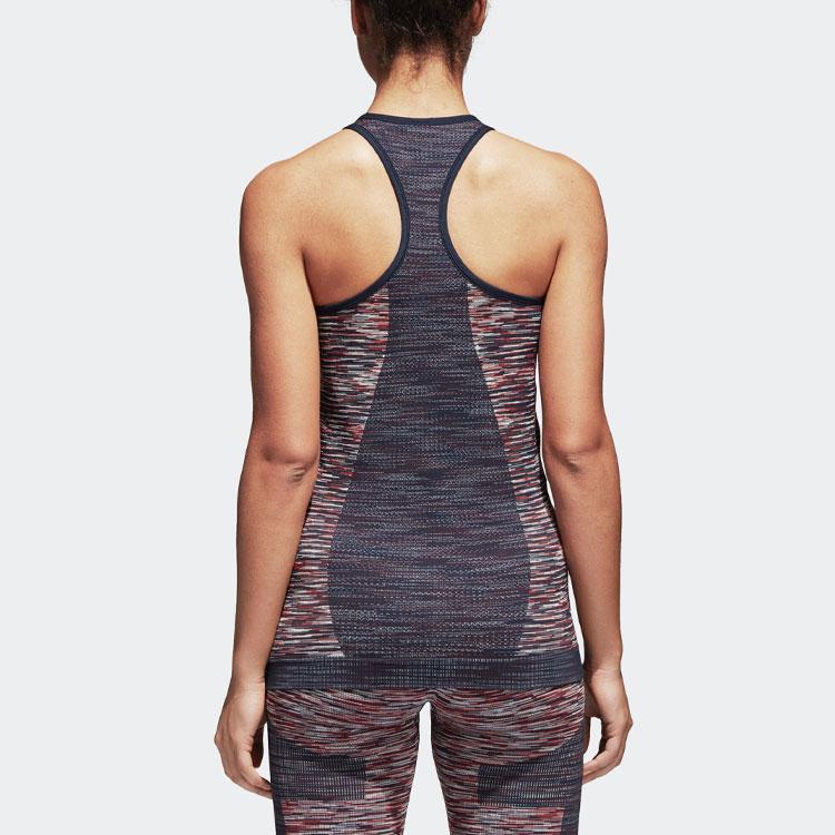 Adidas Color Block Fitness Sports Tank Top Women Tops Multicolor CW0454