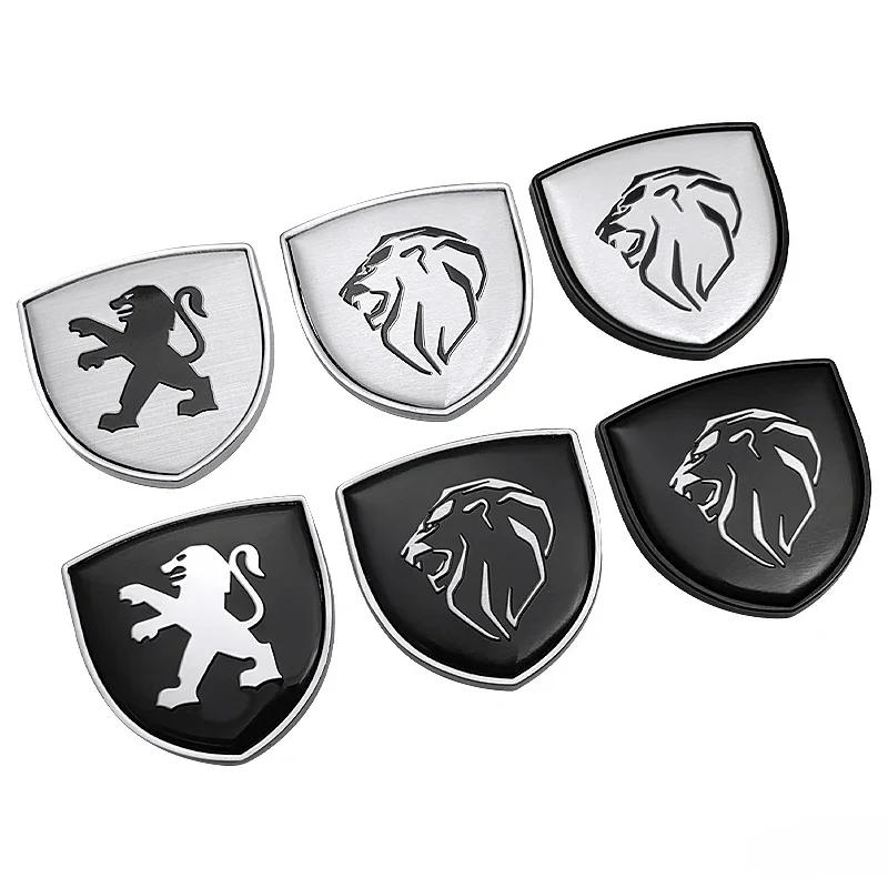 Distintivo Metallo Posteriore Baule Auto Emblema Laterale Carrozzeria Decalcomania per Peugeot 308 3008 307 207 208 508 108 306 406 4008 5008 408 301 Esterno