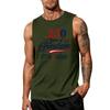 Men's Sleeveless Tank Top Casual Loose Fit Summer Muscle Shirt Lightweight Breathable Fabric Comfortable Fit