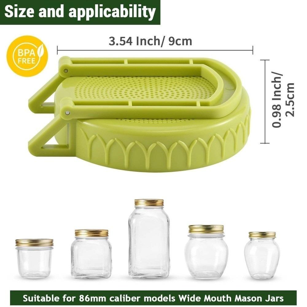 

New With Stand Sprouting Lids Plastic Easy Seed Germination Sprout Maker Sprout Maker Kit for Alfalfa Broccoli Salad Greens