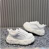 Winter new low-top dad shoes heightened cm lace-up casual BJD
