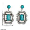 Exaggerated Earrings, A Trendy Vintage Style, New Model, Geometric Star and Lightning Shape Earrings