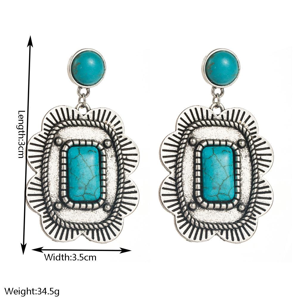 Exaggerated Earrings, A Trendy Vintage Style, New Model, Geometric Star and Lightning Shape Earrings