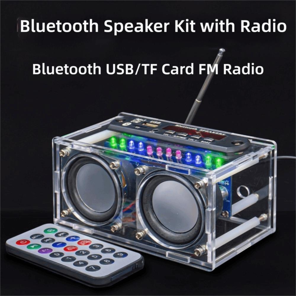 DIY Soldering DIY FM Radio Kit 87.5-108MHZ DIY Speaker Kit  Electronic Kit
