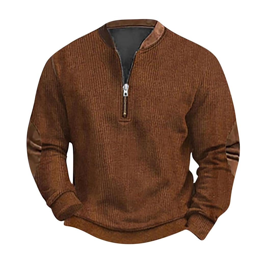 Lässiges Retro-Sweatshirt mit Farbverlauf für Herren