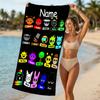 Customizable Personalized Beach Towels Sprunki Themed Themed designs.Suitable for the Beach, Yoga, Sports;ideal As Beach Accessories