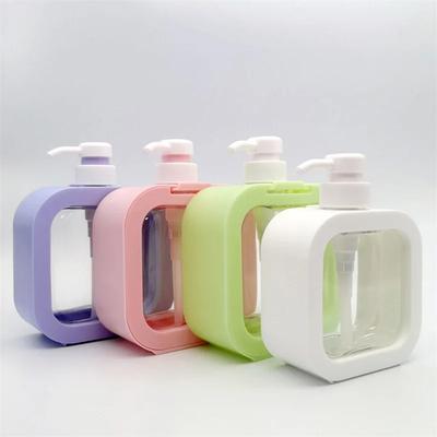 300/500ml Bathroom Soap Dispensers Refillable Lotion Shampoo Shower Gel Holder Portable Empty Bottle