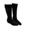 Inner height increase Korean version of tall tube small boots retro knight boots autumn French ugly boots versatile and thin women's boots