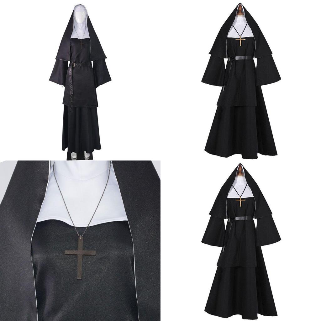 Dark And Mysterious Nun Valak Costume From The Conjuring 2 Perfect For Halloween Festivities