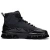 Li Ning CF Tracing Lingjun Cow Leather Slip Resistant Abrasion Resistant High Top Skateboard Shoes Unisex Black AGCR488-2