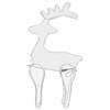VidaXL Décoration de Noël de Renne avec Maille Ornement d'Extérieur Décoration de Jardin Arrière-cour Résistance à l'Eau 306 289976