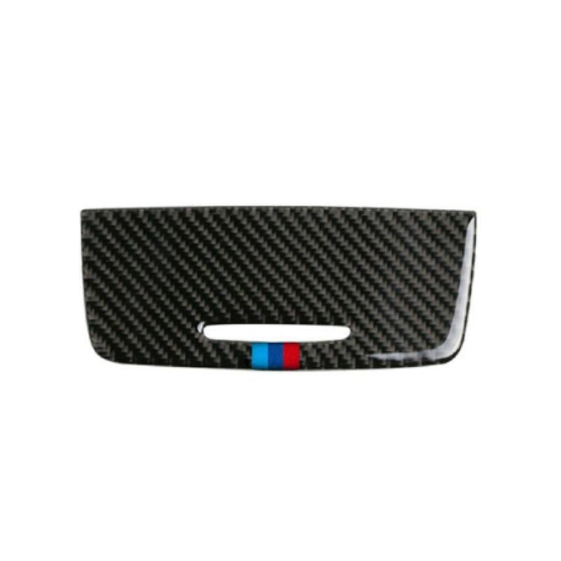 Carbon Fiber Gear Shift Position Panel Cover Trim Strip Fit for BMW 3-Series E90 E92-2005-12 Car Panel Trim Cover Sticker Decor B