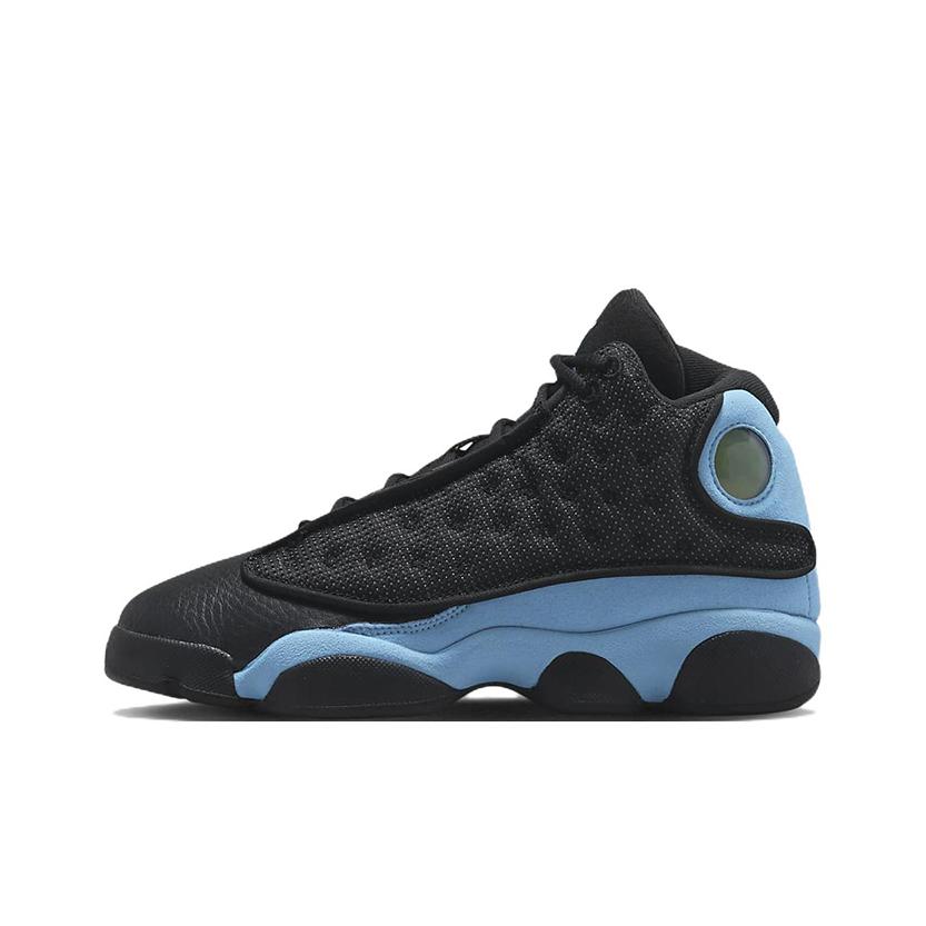 Ny Jordan 13 Retro Svart University Blue GS 884129-041