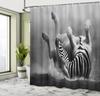 Mystical Alchemy Room Shower Curtain Featuring Candles Books And Potions Medieval Fantasy Art Style Unique Bath Decor Item