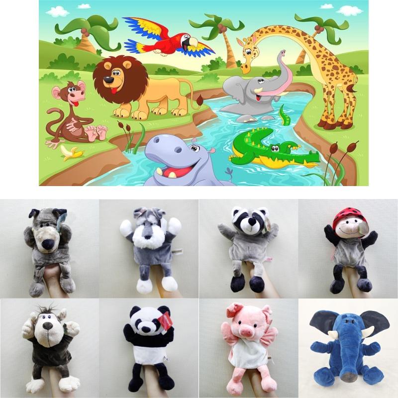 Nici Hand Puppets Cute Cartoon Animal Finger Puppets For Kids