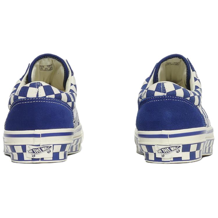 Vans Premium Old Skool 36 Szachownica - Prawdziwy Niebieski Sneakersy Unisex VN000D57ERM