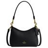 Coach Laurel 19 Letter Logo Gold Hardware Leather Crossbody Shoulder Bag Small Women Bags Black CBH16-IMBLK