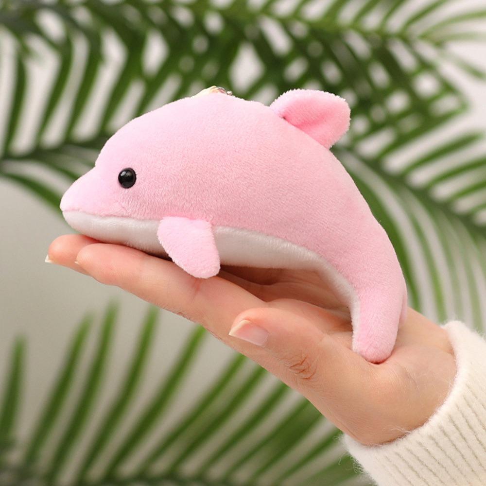 Ocean Animal Stuffed Animal Keychain Bag Pendant Animal Doll Key Rings  Kids Holiday Gifts