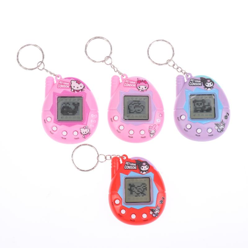 Harajuku Hello Kitty Tamagotchi Electronic Pets Toy Keychain Sanrio Kuromi Game Machine 90S Nostalgic Virtual Cyber Pet Toy