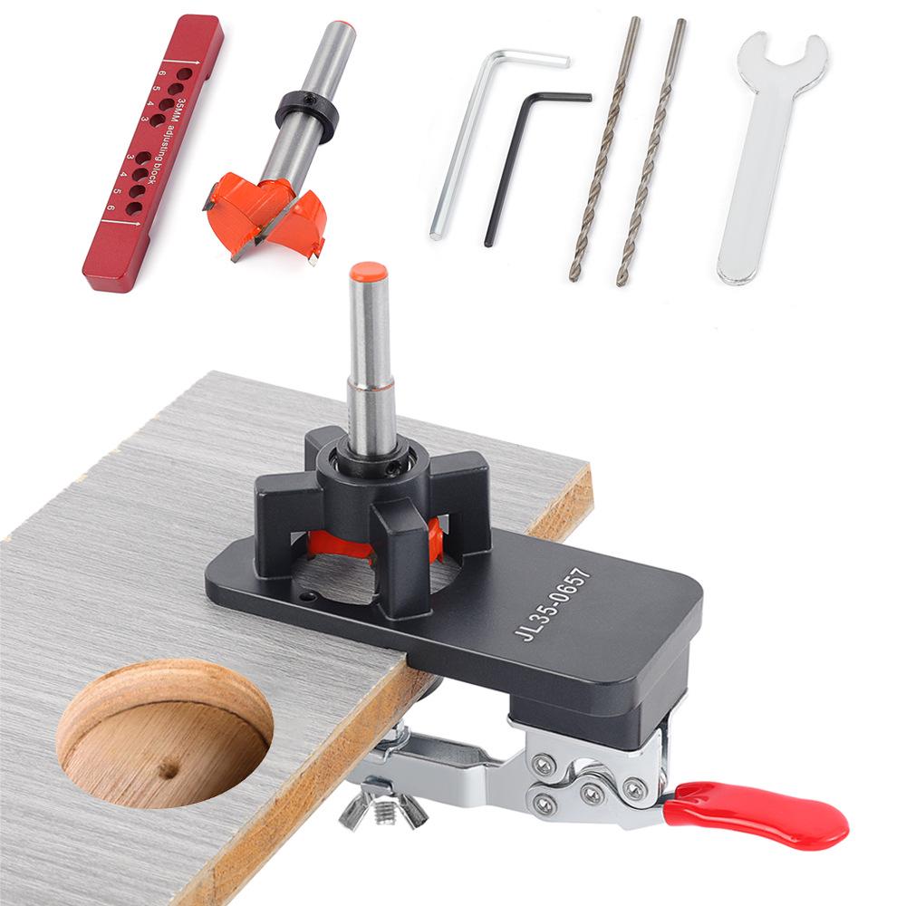 35mm Hinge Hole Punch Locator for Cabinet Door Installation