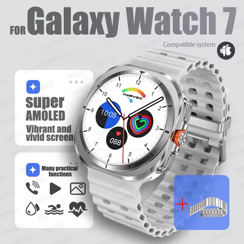 2025 Nové Vylepšené Hodinky 7 Ultra Chytré Hodinky Pánské 32GB Paměť NFC Bluetooth Volání IP68 Vodotěsné Outdoorové Sportovní Hodinky