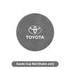Car Leather Water Coaster Non-Slip Mat Car Bottle Holder Insert Pad for Toyota Corolla TRD GR Yaris Chr Auris RAV4 Land Cruiser Camry Highlander