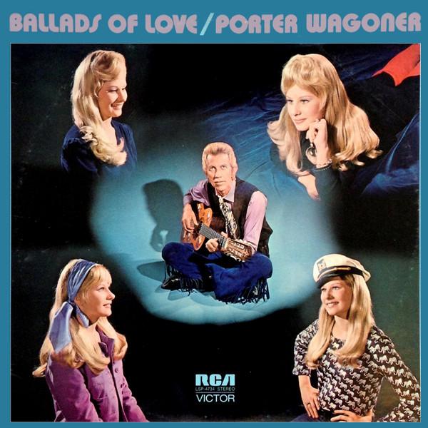 

LP Record PORTER WAGONER - Ballads Of Love LSP4734 RCA 1972 US Folk Used