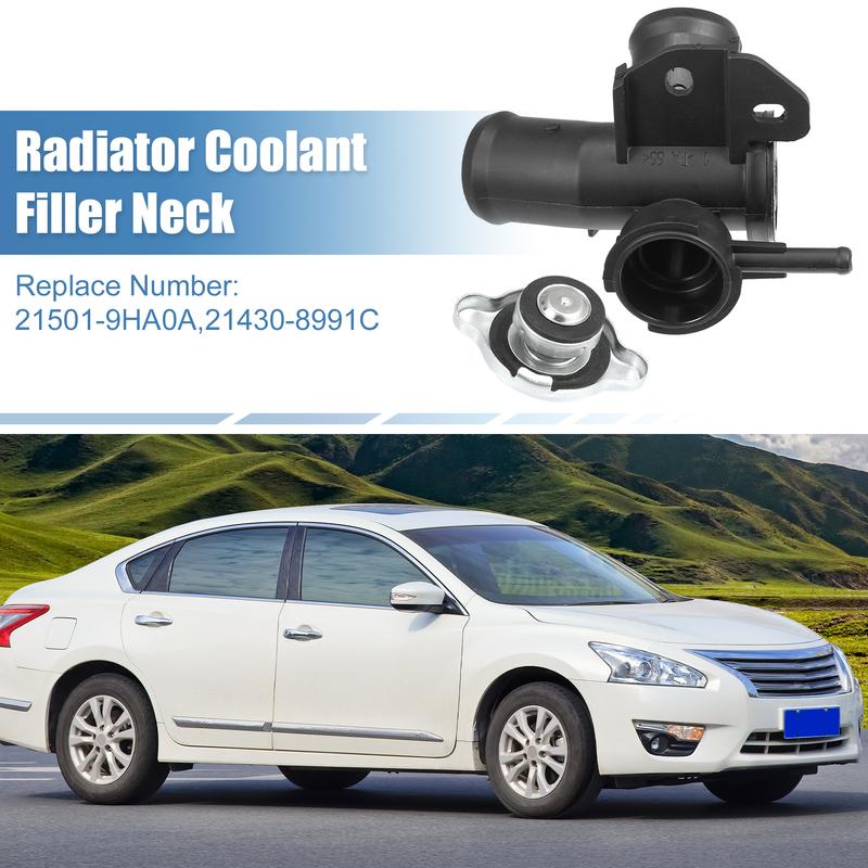 X Autohaux No 215019HA0A/214308991C Engine Radiator Coolant Filler Neck for Nissan Altima