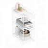 Storage Shelf Metal Heavy Duty Rack Side Shelving Table End Shelving Holder for Housheold Bedroom