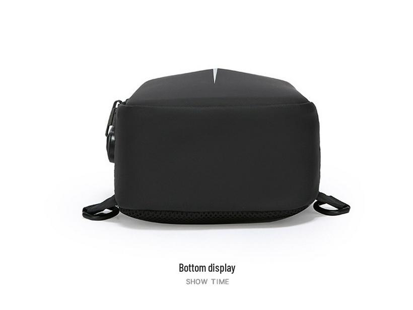 Men's Anti-theft Chest Bag with Buckle - Trendy Crossbody for Outdoor Sports & Cycling