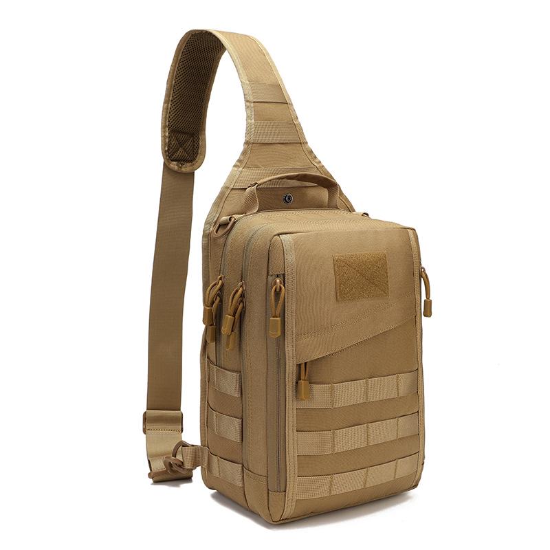Molle Large Camouflage Tactical Chest Bag, Outdoor Travel Waist Bag for Men & Women, Fashionable Cycling Gear