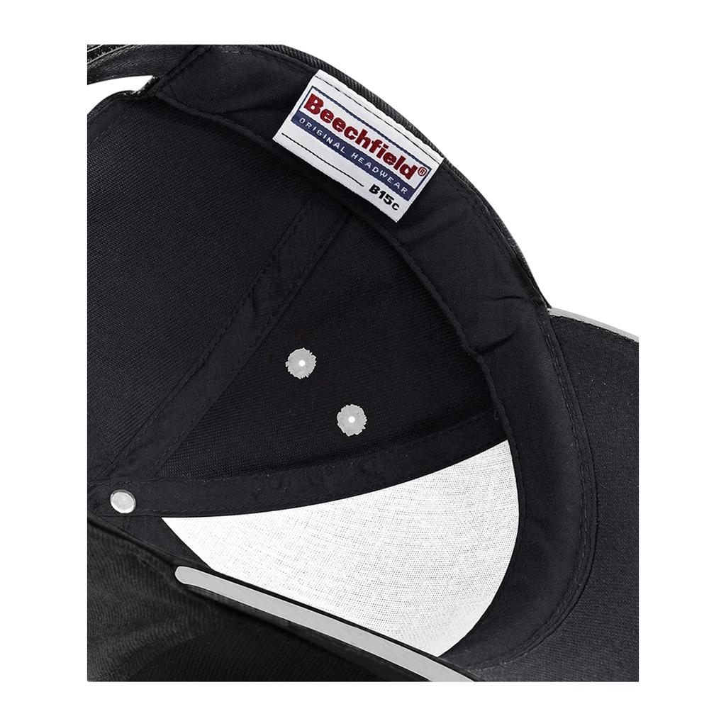 Beechfield 5 Panel Sandwich Peak Baseball Cap