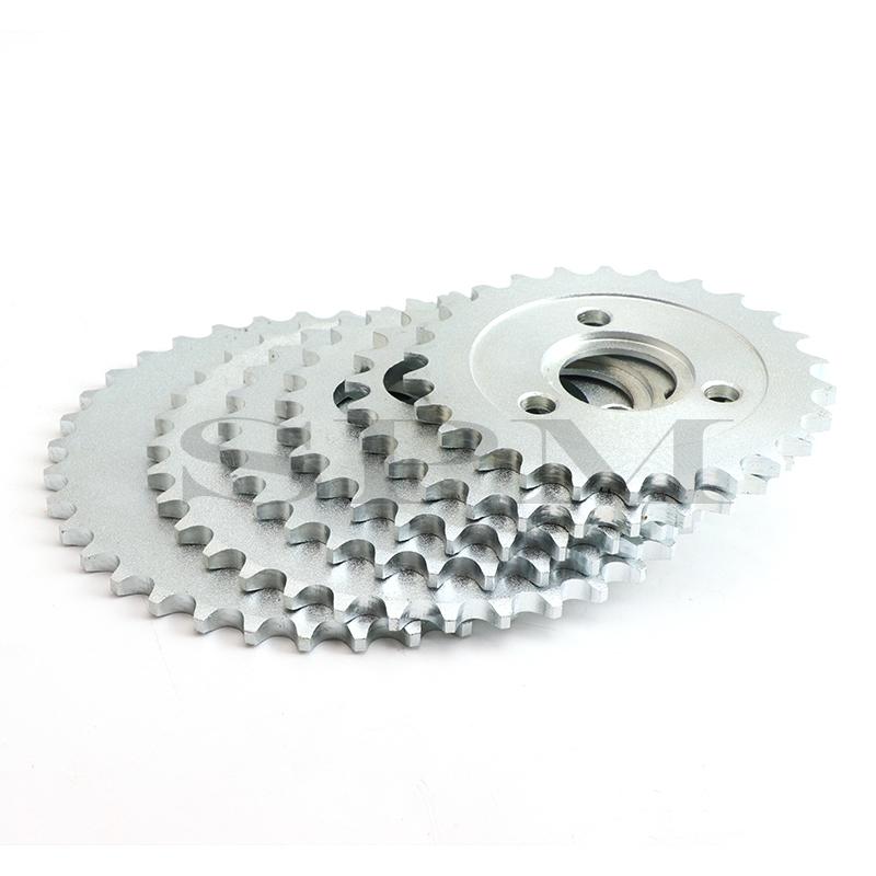 Motorcycle Parts Z50 Rear Gear Sprocket 24T/29T/31T/35T/37T Tooth For 420/428 Chain for Pitbike RM Monkey Bike 50CC