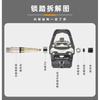 PD-T98 Dual-Use Mountain Road Bike Clipless Pedals With Nylon Body Aluminum CrMo Steel Spindle Sealed Bearing