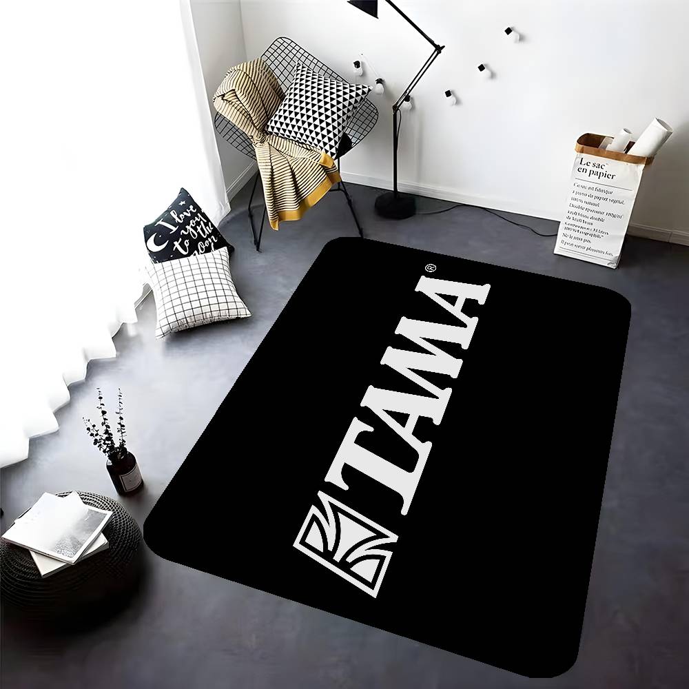 Fashion Tama Brand Drum Floor Mat Non-Slip Laundry Room Mat Laundry Decor Balcony Child Living Room Bedside Mats