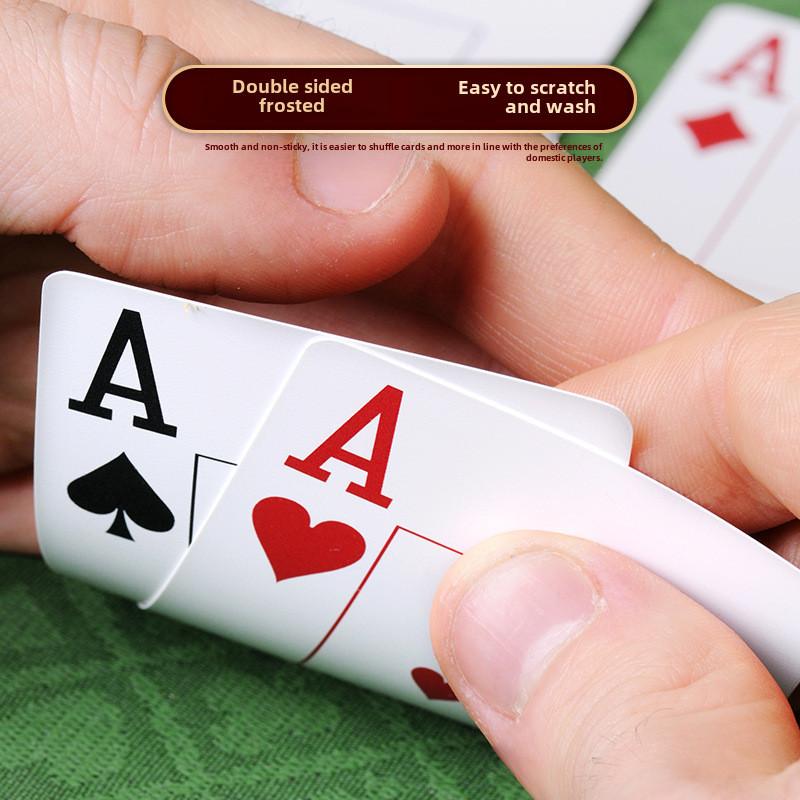Premium Plastic Poker Cards Waterproof Thickened Anti-wear Bridge Playing Cards