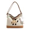 Schoolbag Premium sense niche ins schoolbag female cute puppy backpack large capacity women's shoulder messenger bag versatile