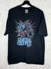 00s Vintage Suicide Silence Abomination Deathcore Metal Band T-Shirt Black L Unisex T-Shirt