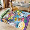 ART Dexter's Laboratory Office Carpet Soft Polyester Entrance Carpet Washable Non Slip Machine Washa