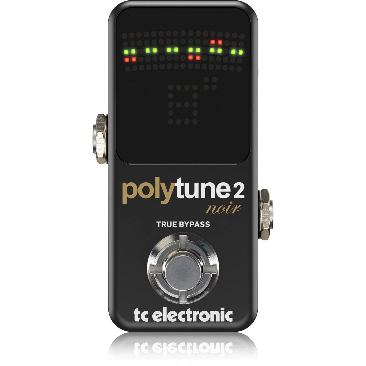 tc Electronic Полифонический тюнер 2 Одновременная настройка всех размеров (POLYTUNE NOIR) - Струны/Компактный