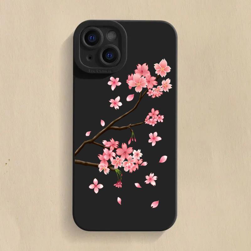 

Розовый чехол с цветами сакуры для Xiaomi Redmi Note 14 13 12 11 Pro Plus 5G 12S 11S 10S Redmi 13C 14C 12 Силиконовый мягкий чехол Redmi 13 4G