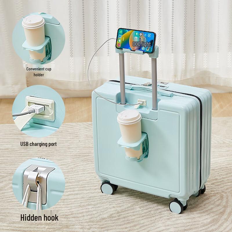 OEING Multi-functional Carry-on Suitcase