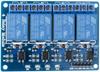 4-Channel 5V Relay Module | Compatible with UNO R3, Mega 1280, DSP ARM, PIC AVR, Raspberry Pi | Status LEDs | High Power Control