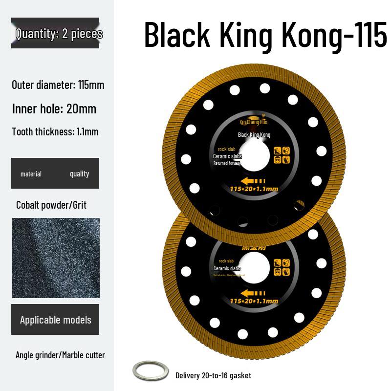 Xinchengfeng Stone Cutting Disc for Angle Grinder – Dry Cut Blade for Jade, Tile, Marble