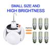Football Shape Led Solar Light 5 Mode 5000mah Rechargeable Portable Waterproof Emergency Light Bulbs