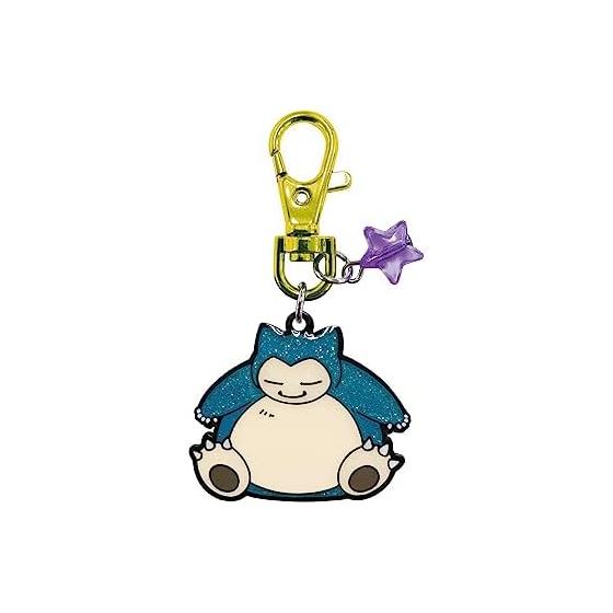 SK Japan Character Fancy Department (skjapan characterfancy section) Pokemon Sparkling Metal Key Chain Snorlax