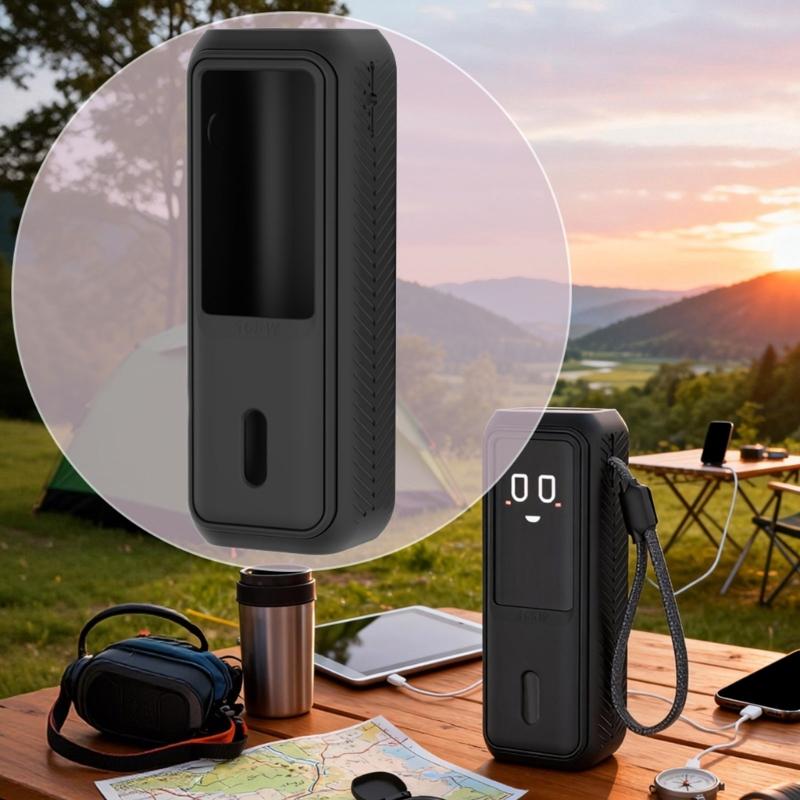 Silicone Protective Cover for 25000mAh 165W Power Banks Drop and Scratch Resistance for Daily Commuting and Travel Use