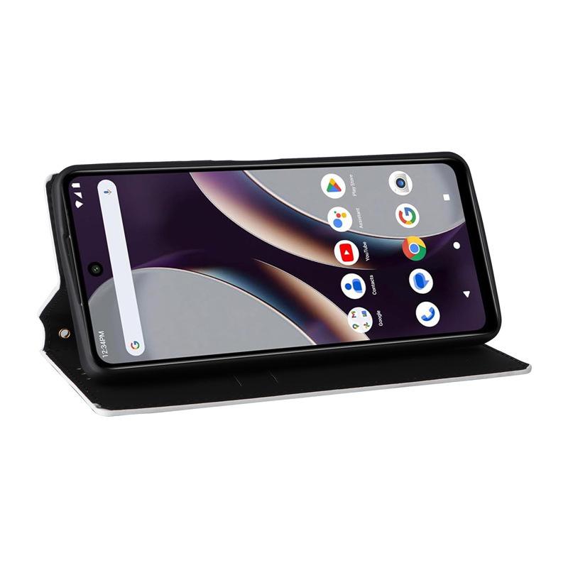BLU G54 Leather Case: Multi-functional Magnetic Buckle, Card Holder, Protective Mobile Shell