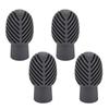 4Pcs Silicone Drumstick Mute Practice Tip Drum Mute Drumstick Mute Tip Drum Dampener Replacement Percussion Tip